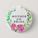 Search for bride wedding badges Floral