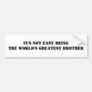 Search for brother bumper stickers Humour