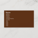 Search for blanks business cards Brown