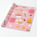 Search for smores wrapping paper Chocolate