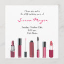 Search for red lipstick invitations Party