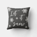 Search for let it snow cushions Calligraphy
