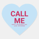Search for call me stickers Heart