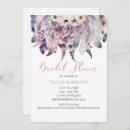 Search for tribal bridal shower invitations Flowers