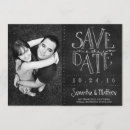Search for chalkboard save the dates Vintage