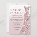 Search for 70 and fabulous invitations Party