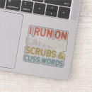 Search for funny running quotes stickers Caffeine