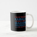 Search for pronounced mugs Kamala harris for president