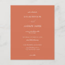 Search for salmon orange invitations Modern