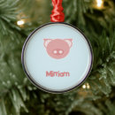 Search for piglet christmas tree decorations Animal