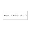 Search for kindly deliver to rubber stamps Address