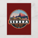 Search for red bell postcards Sedona