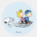 Search for sledding stickers Peanuts winter sports