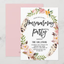Search for floral housewarming party invitations Botanical