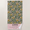 Search for banana beach towels Tropical leaves