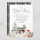 Search for christmas tree baby shower invitations Modern