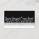 Search for recruiting business cards Consultant
