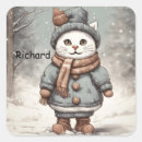 Search for cute snowman cartoon stickers Whimsical