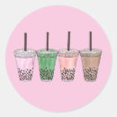 Search for drinking tea stickers Boba