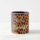 Search for cheetah print mugs Brown