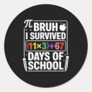 Search for pi joke stickers Math