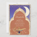 Search for arabian nights invitations Aladdin