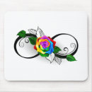 Search for rainbow rose mouse mats Flower