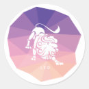 Search for leo zodiac sign stickers Modern