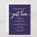 Search for simple navy blue wedding invitations Modern