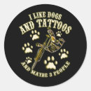 Search for love tattoo stickers Dog