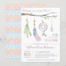 Search for boho dream catcher invitations Watercolor