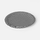Search for black zig zag paper plates Trendy