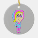 Search for pink round christmas tree decorations Adorable