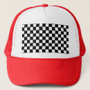 Search for checkered hats Racing