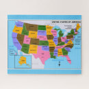 Search for usa state map puzzles America