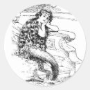Search for vintage mermaid stickers Nautical