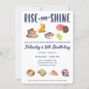 Search for breakfast birthday invitations Watercolor
