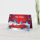 Search for race car christmas cards Hot rod