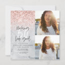Search for rose gold marble invitations Script