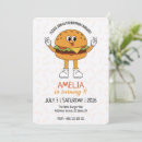 Search for hamburger birthday invitations Fries