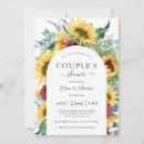 Search for sunflower couples shower invitations Botanical