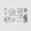 Search for line drawing tissue paper Vintage
