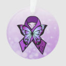 Search for purple ribbon christmas tree decorations Warrior
