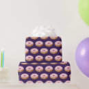 Search for doughnut wrapping paper Purple