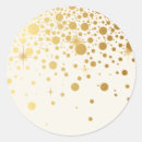 Search for ivory and gold stickers Vintage