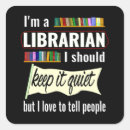 Search for school librarian stickers Funny