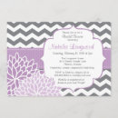 Search for chevron bridal shower invitations Grey