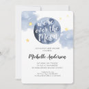 Search for we are over the moon invitations Watercolor
