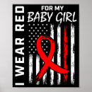 Search for for my daughter posters Heart disease awareness week