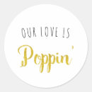 Search for pop wedding stickers Gold